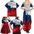 Custom France Rugby Family Matching Summer Maxi Dress and Hawaiian Shirt XV de France 2023 World Cup - Wonder Print Shop