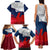 Custom France Rugby Family Matching Tank Maxi Dress and Hawaiian Shirt XV de France 2023 World Cup - Wonder Print Shop