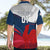 Custom France Rugby Hawaiian Shirt XV de France 2023 World Cup - Wonder Print Shop