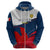 Custom France Rugby Hoodie XV de France 2023 World Cup - Wonder Print Shop