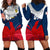 Custom France Rugby Hoodie Dress XV de France 2023 World Cup - Wonder Print Shop