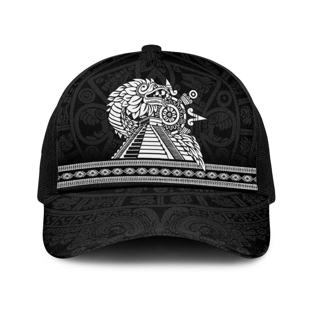 Mexican Aztec Pyramid Baseball Net Cap Aztec Pattern - Wonder Print Shop