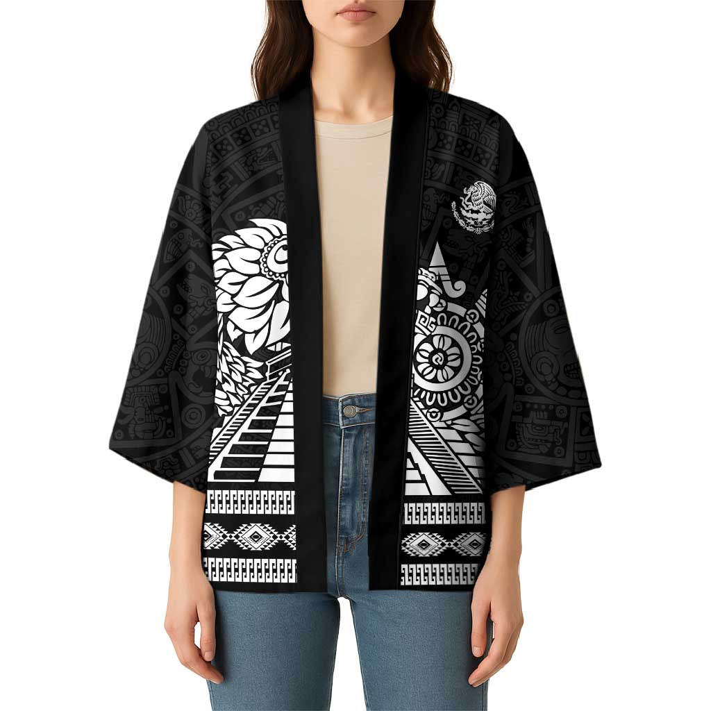 Mexican Aztec Pyramid Kimono Aztec Pattern - Wonder Print Shop