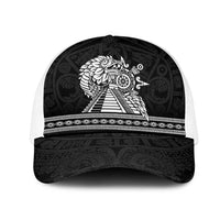 Mexican Aztec Pyramid Mesh Trucker Cap Aztec Pattern - Wonder Print Shop