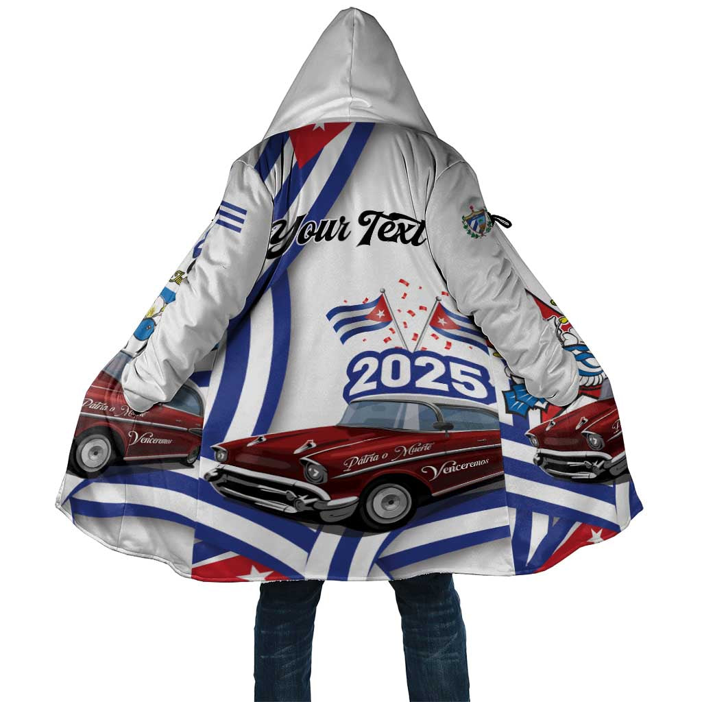 Personalized Cuba 2025 Independence Day Cloak The Beauty Of Classic Car - Wonder Print Shop