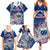 Custom Samoa Rugby Family Matching Summer Maxi Dress and Hawaiian Shirt Toa Samoa Myriad Patterns - Wonder Print Shop