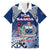 Custom Samoa Rugby Family Matching Summer Maxi Dress and Hawaiian Shirt Toa Samoa Myriad Patterns - Wonder Print Shop