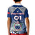 Custom Samoa Rugby Kid Polo Shirt Toa Samoa Myriad Patterns - Wonder Print Shop