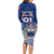 Custom Samoa Rugby Long Sleeve Bodycon Dress Toa Samoa Myriad Patterns - Wonder Print Shop