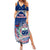 Custom Samoa Rugby Summer Maxi Dress Toa Samoa Myriad Patterns - Wonder Print Shop