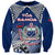 Custom Samoa Rugby Sweatshirt Toa Samoa Myriad Patterns - Wonder Print Shop