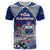 Custom Samoa Rugby T Shirt Toa Samoa Myriad Patterns - Wonder Print Shop