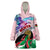 Personalised Kenya Independence Day Wearable Blanket Hoodie The Lilac Breasted Roller Unique Version - Wonder Print Shop