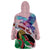 Personalised Kenya Independence Day Wearable Blanket Hoodie The Lilac Breasted Roller Unique Version - Wonder Print Shop