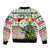 Personalised South Africa Rugby Christmas Bomber Jacket Cute Springbok With Christmas Tree - Wonder Print Shop