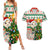 Personalised South Africa Rugby Christmas Couples Matching Summer Maxi Dress and Hawaiian Shirt Cute Springbok With Christmas Tree - Wonder Print Shop