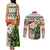 Personalised South Africa Rugby Christmas Couples Matching Tank Maxi Dress and Long Sleeve Button Shirt Cute Springbok With Christmas Tree - Wonder Print Shop