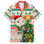 Personalised South Africa Rugby Christmas Family Matching Long Sleeve Bodycon Dress and Hawaiian Shirt Cute Springbok With Christmas Tree - Wonder Print Shop