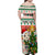 Personalised South Africa Rugby Christmas Family Matching Off Shoulder Maxi Dress and Hawaiian Shirt Cute Springbok With Christmas Tree - Wonder Print Shop