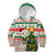 Personalised South Africa Rugby Christmas Kid Hoodie Cute Springbok With Christmas Tree - Wonder Print Shop