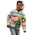 Personalised South Africa Rugby Christmas Kid Hoodie Cute Springbok With Christmas Tree - Wonder Print Shop