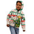 Personalised South Africa Rugby Christmas Kid Hoodie Cute Springbok With Christmas Tree - Wonder Print Shop