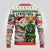 Personalised South Africa Rugby Christmas Ugly Christmas Sweater Cute Springbok With Christmas Tree - Wonder Print Shop