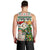 Personalised South Africa Rugby Christmas Men Tank Top Cute Springbok With Christmas Tree - Wonder Print Shop