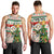 Personalised South Africa Rugby Christmas Men Tank Top Cute Springbok With Christmas Tree - Wonder Print Shop