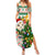 Personalised South Africa Rugby Christmas Summer Maxi Dress Cute Springbok With Christmas Tree - Wonder Print Shop