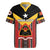 Personalized East Timor Rugby Jersey Timor-Leste Tais Pattern - Wonder Print Shop