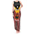 Personalized East Timor Tank Maxi Dress Timor-Leste Tais Pattern - Wonder Print Shop