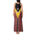 Personalized East Timor Tank Maxi Dress Timor-Leste Tais Pattern - Wonder Print Shop