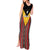 Personalized East Timor Tank Maxi Dress Timor-Leste Tais Pattern - Wonder Print Shop