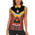 Personalized East Timor Women Sleeveless Polo Shirt Timor-Leste Tais Pattern - Wonder Print Shop