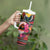 Personalized Timor-Leste Tumbler With Handle Timor Imperial Pigeon Hibiscus