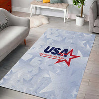 USA Soccer Team 2026 Area Rug One Nation One Team - Wonder Print Shop
