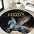 Fly Beyond Limits With Pegasus Round Carpet - Wonder Print Shop