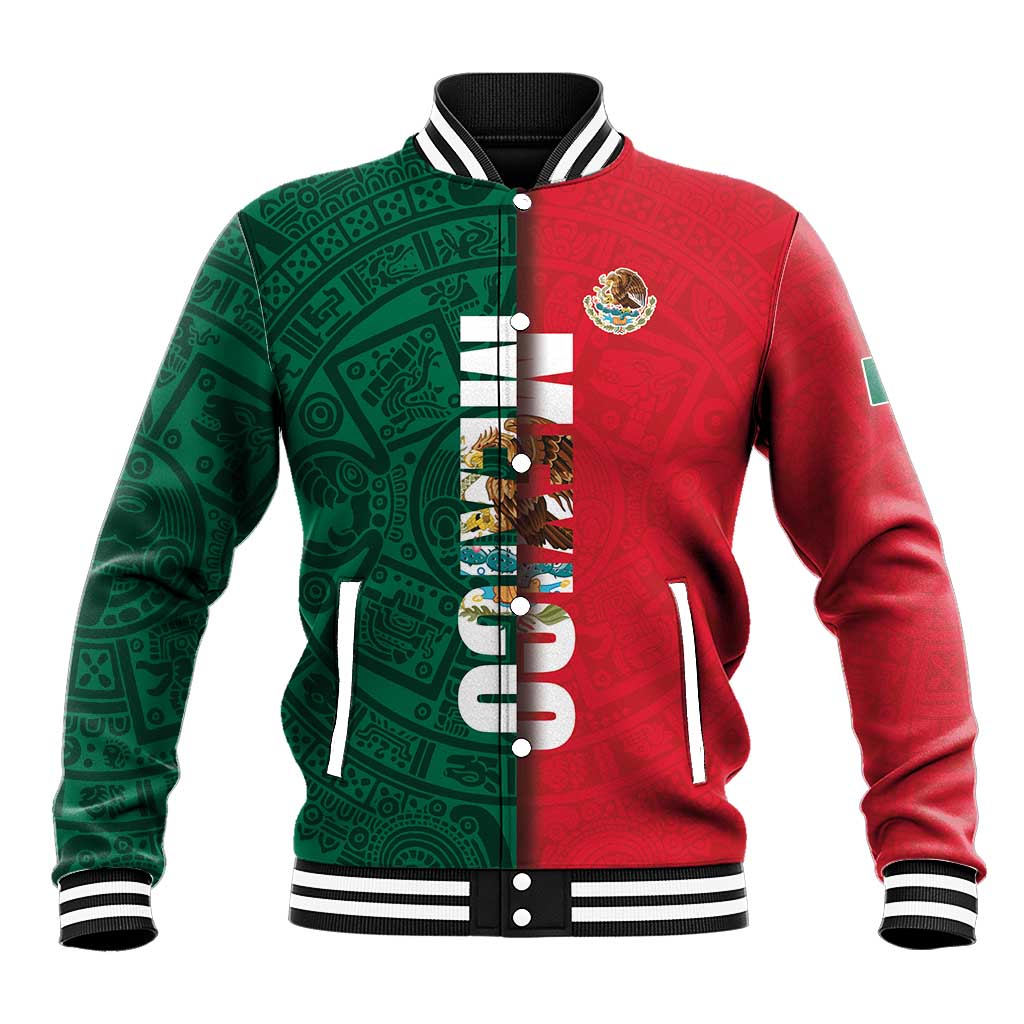 Mexico Flag Day Baseball Jacket Dia de la Bandera
