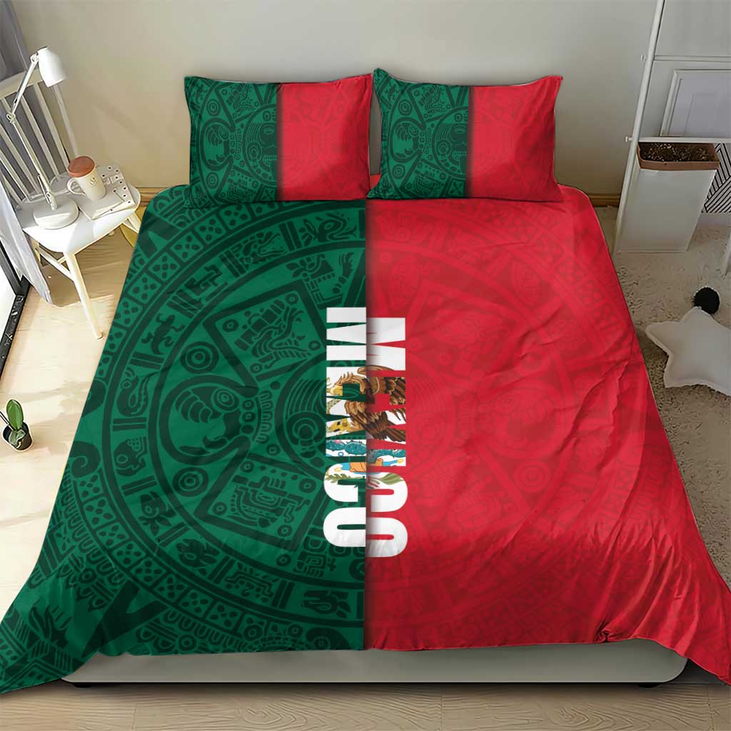 Mexico Flag Day Bedding Set Dia de la Bandera