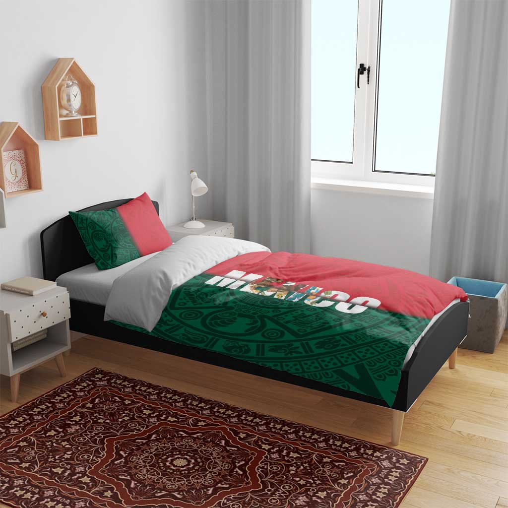 Mexico Flag Day Bedding Set Dia de la Bandera