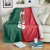 Mexico Flag Day Blanket Dia de la Bandera