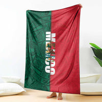 Mexico Flag Day Blanket Dia de la Bandera