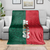 Mexico Flag Day Blanket Dia de la Bandera