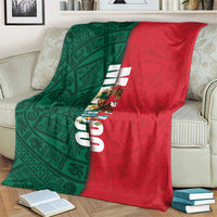 Mexico Flag Day Blanket Dia de la Bandera