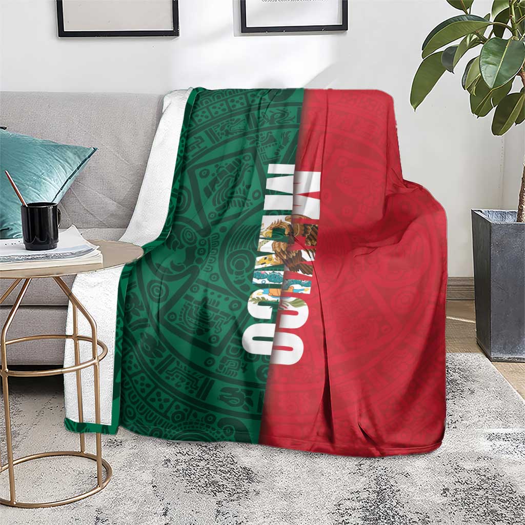 Mexico Flag Day Blanket Dia de la Bandera