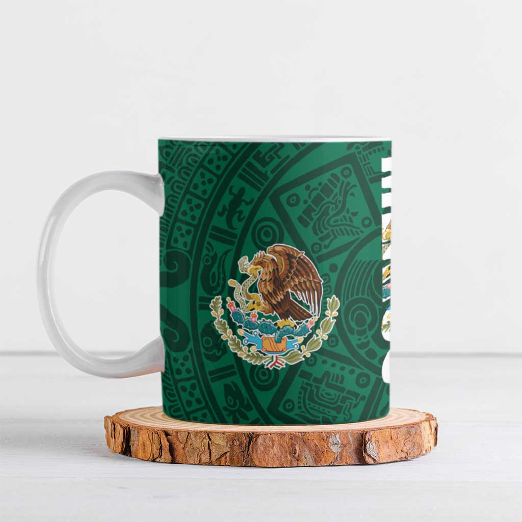 Mexico Flag Day Ceramic Mug Dia de la Bandera