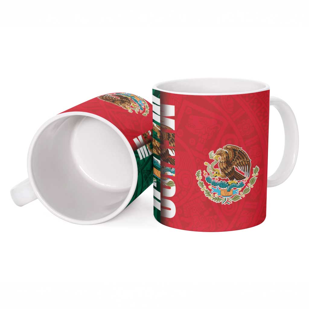 Mexico Flag Day Ceramic Mug Dia de la Bandera