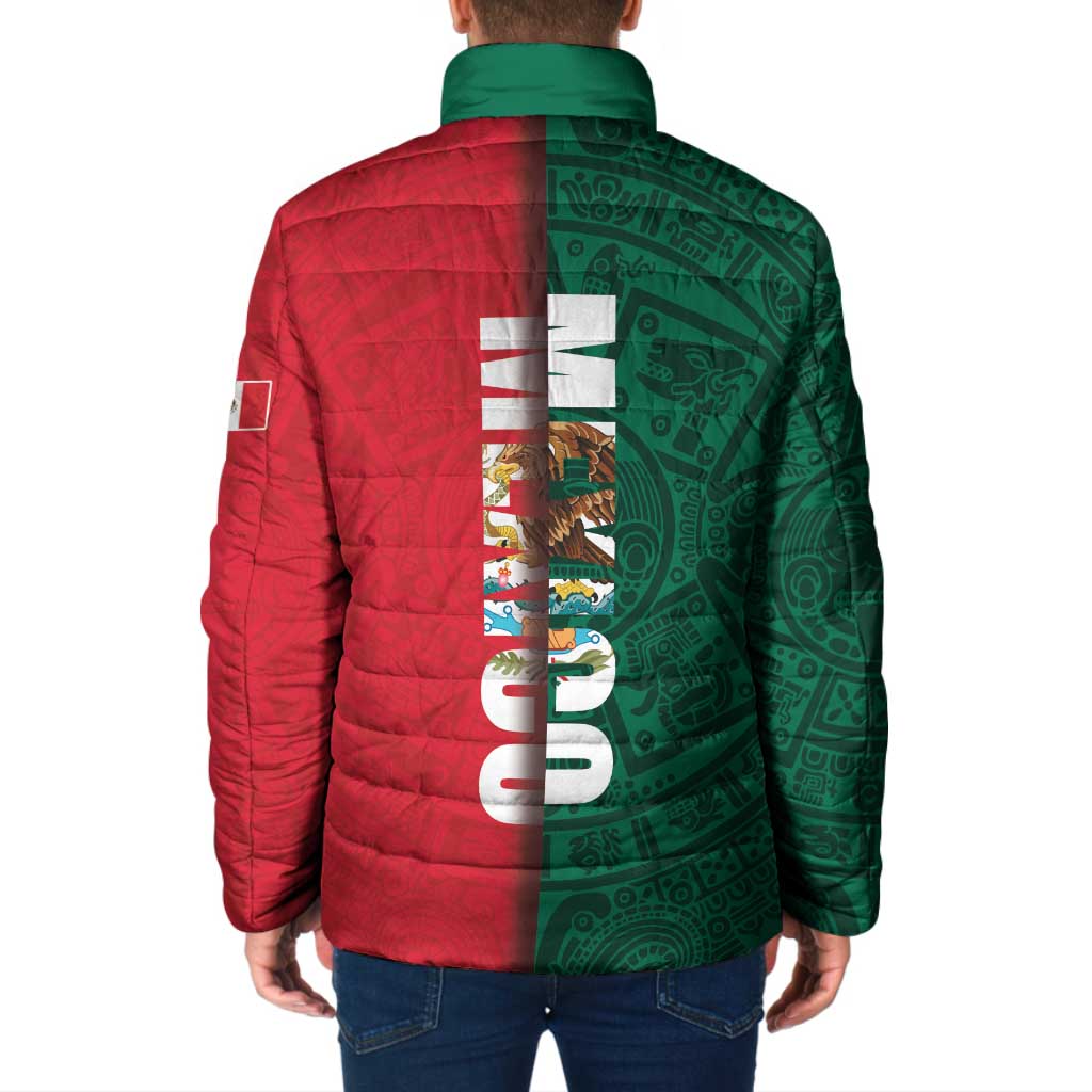 Mexico Flag Day Padded Jacket Dia de la Bandera