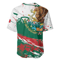 Viva Mexico Baseball Jersey Grunge Style